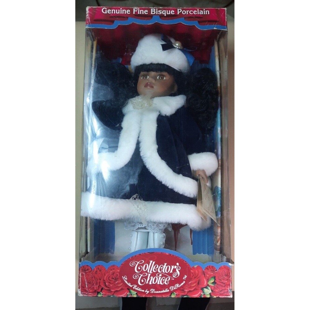 Genuine Fine Bisque Porcelain Doll-Collectors Choice Limited Edition 12"